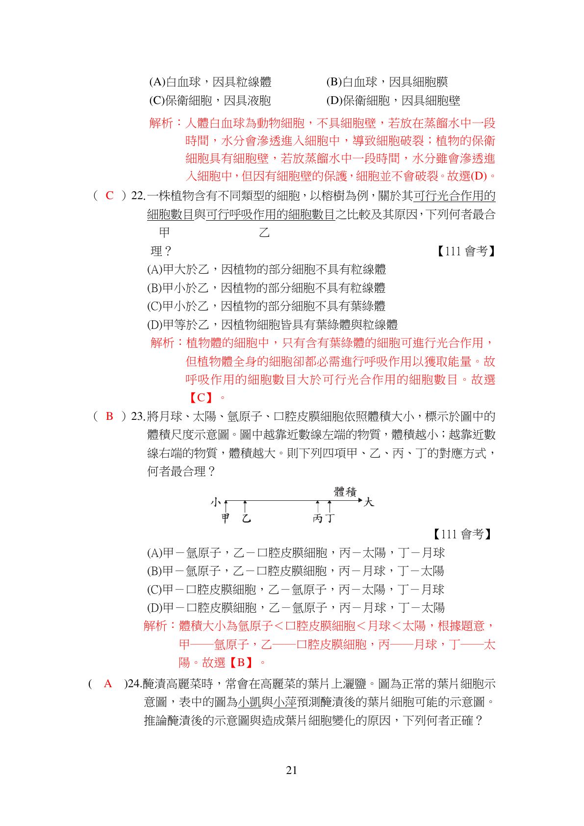 生物體的構造層次 第6頁