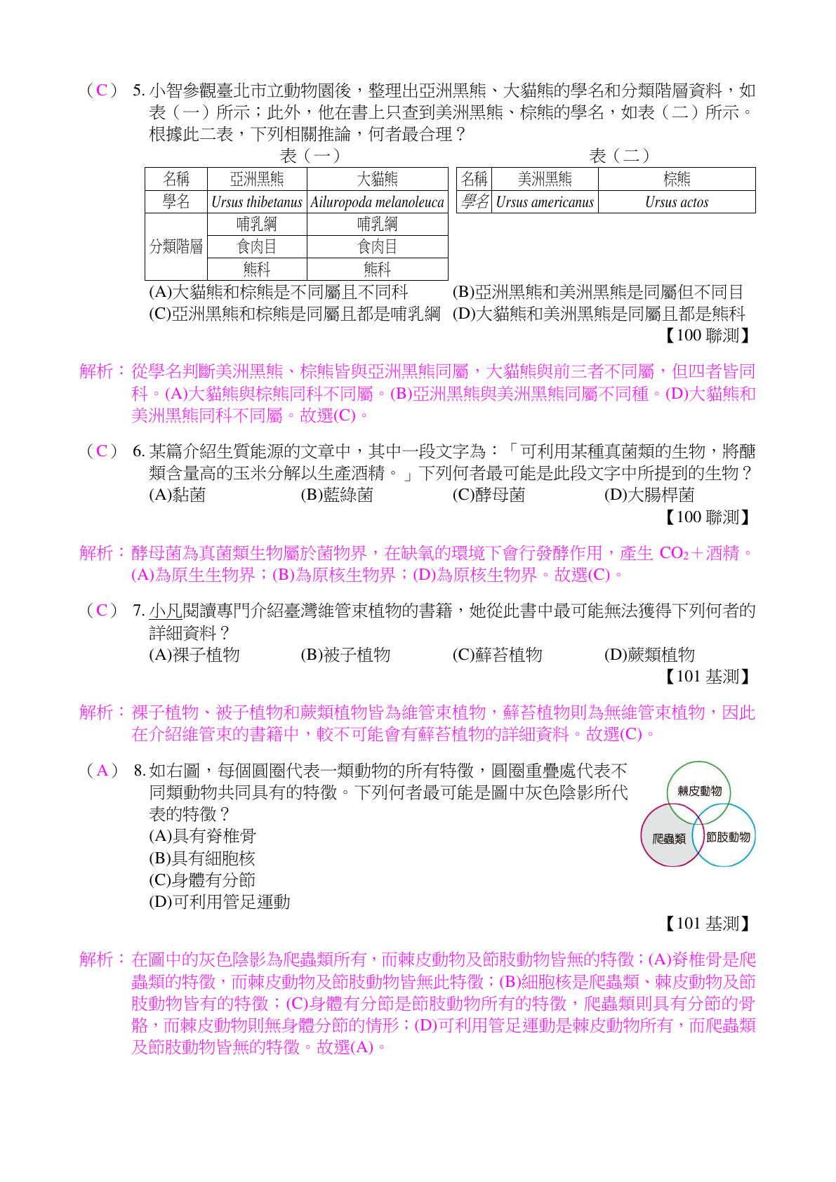 生物的分類與演化 第2頁