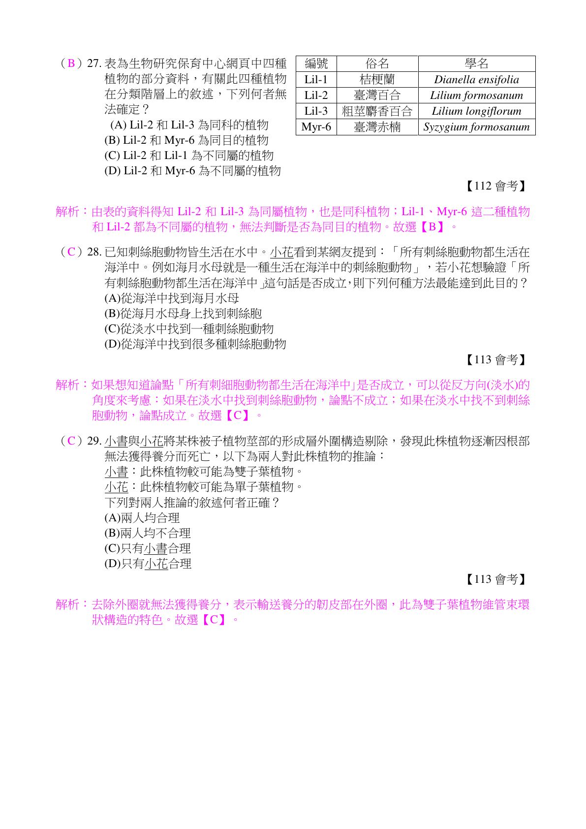 生物的分類與演化 第8頁