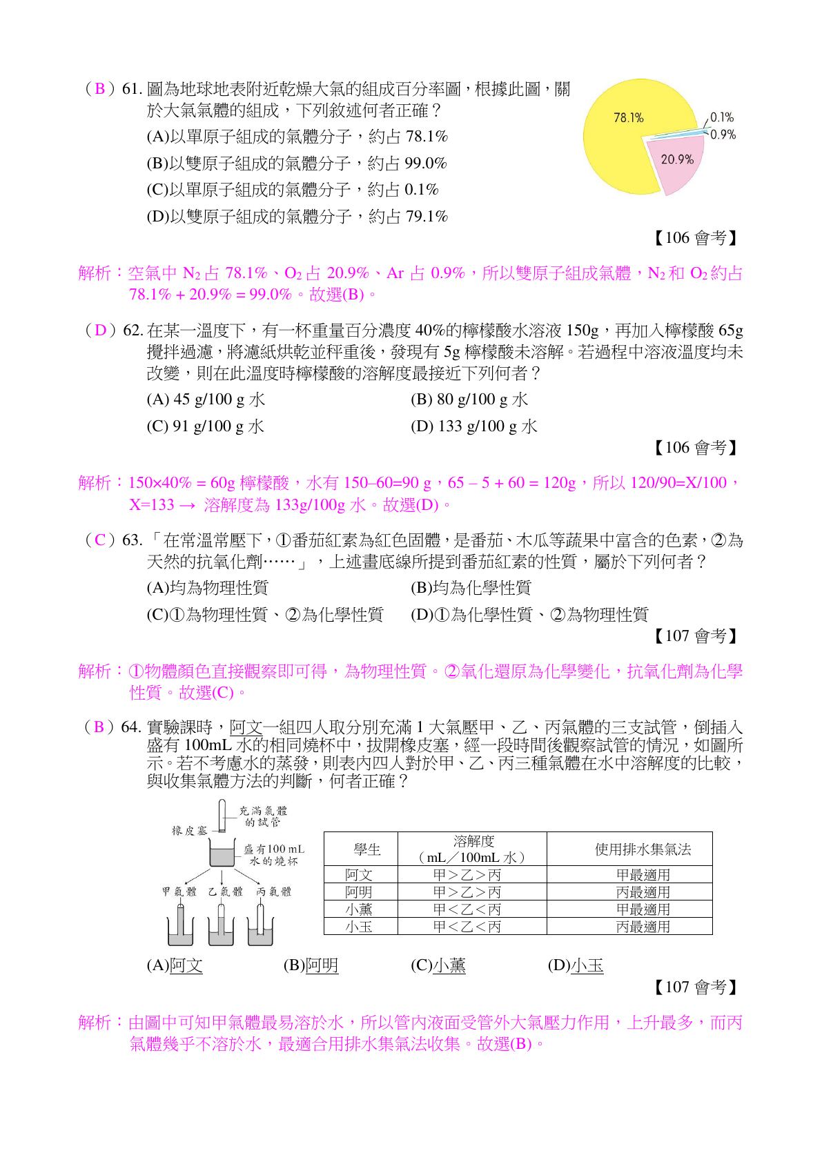 物質的形態與變化 第17頁