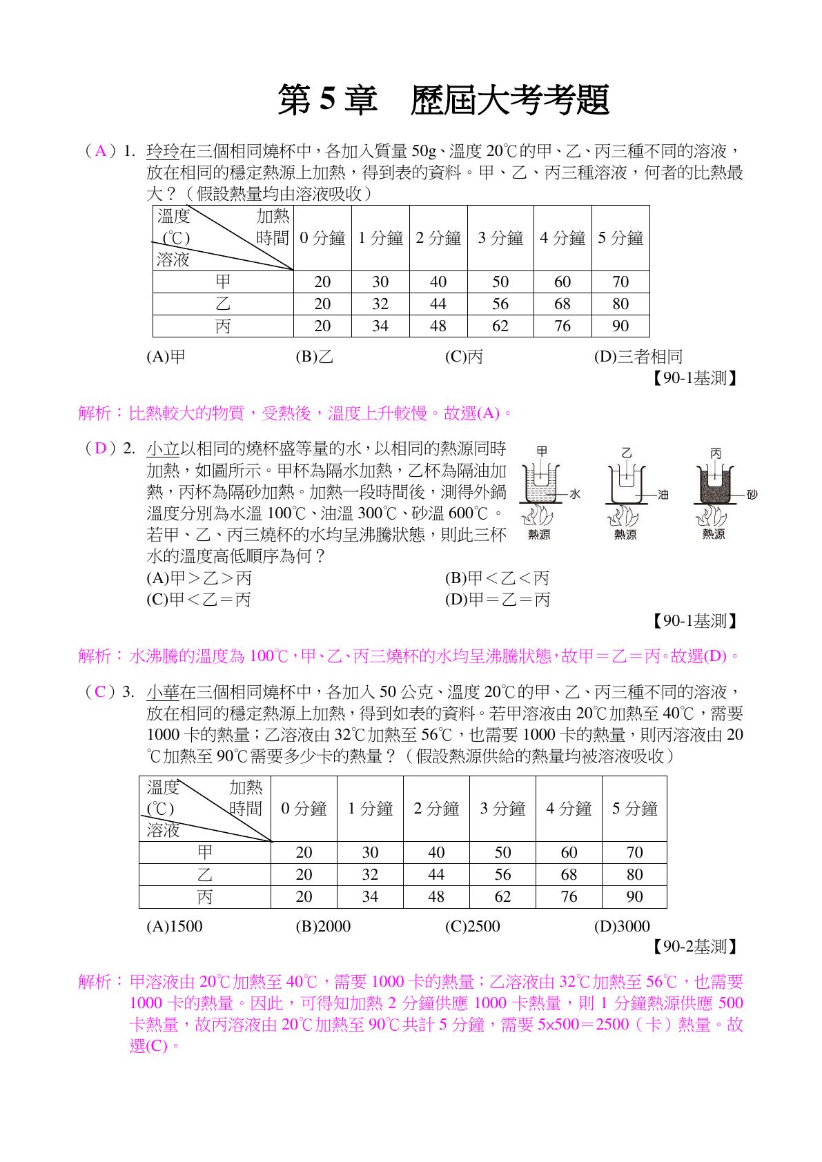 溫度與熱 第1頁