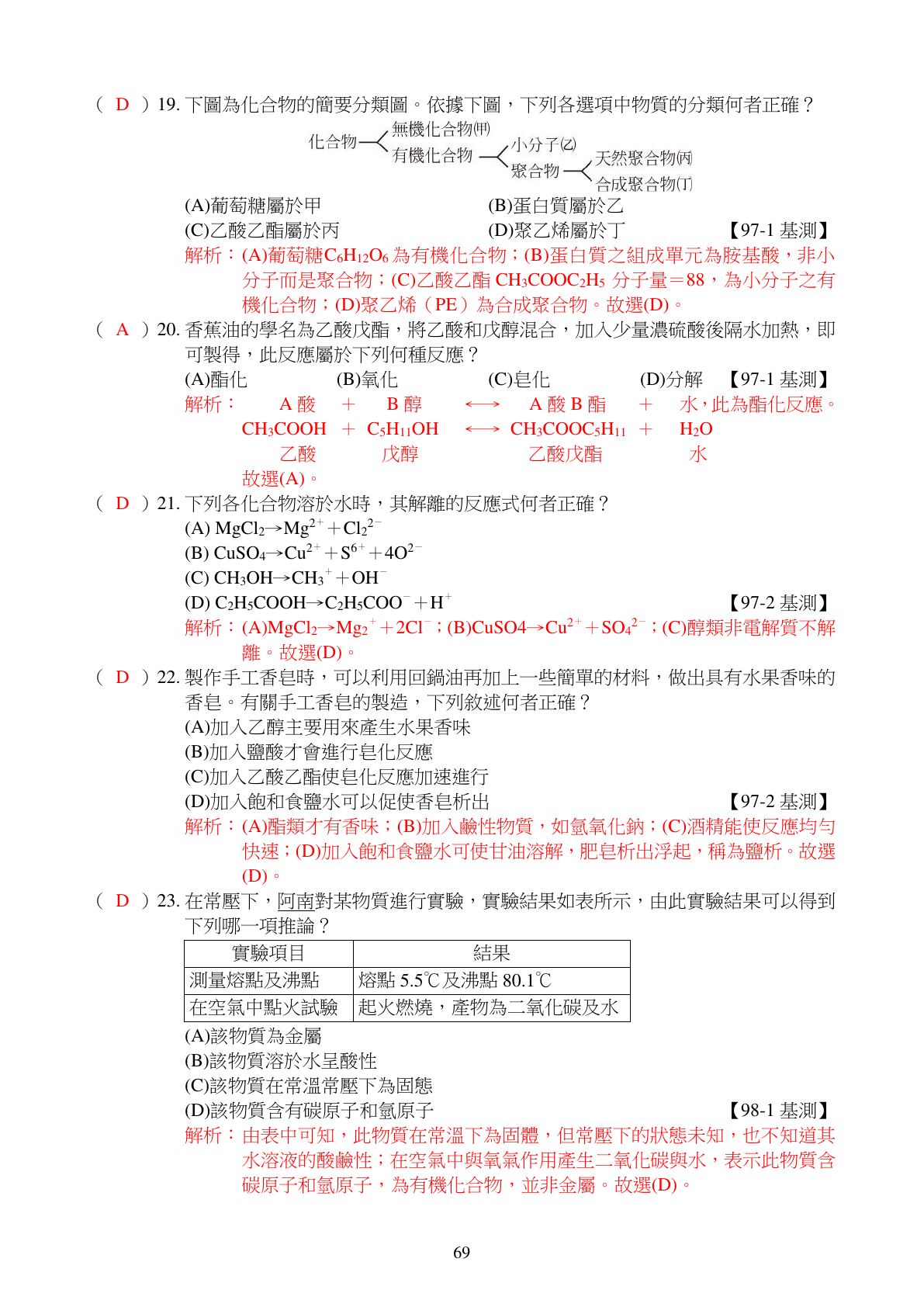 有機化合物 第5頁