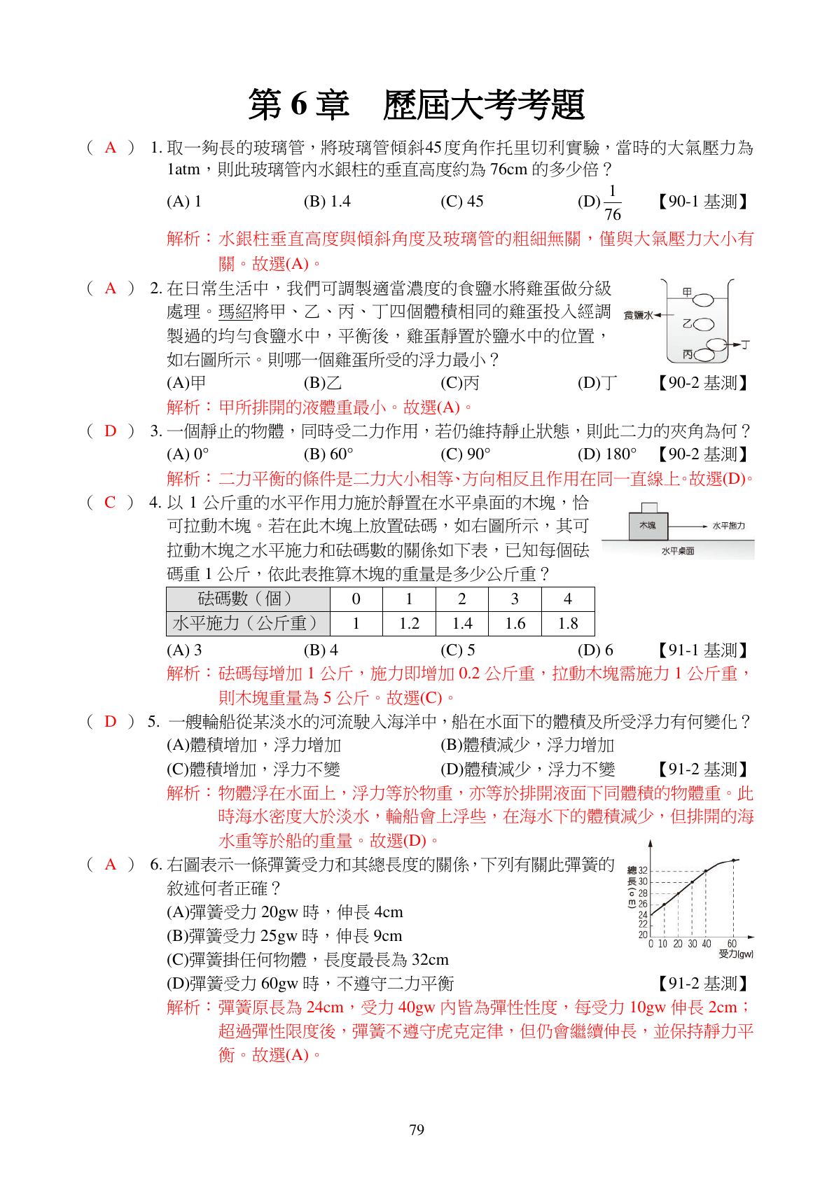 氣體與壓力 第1頁