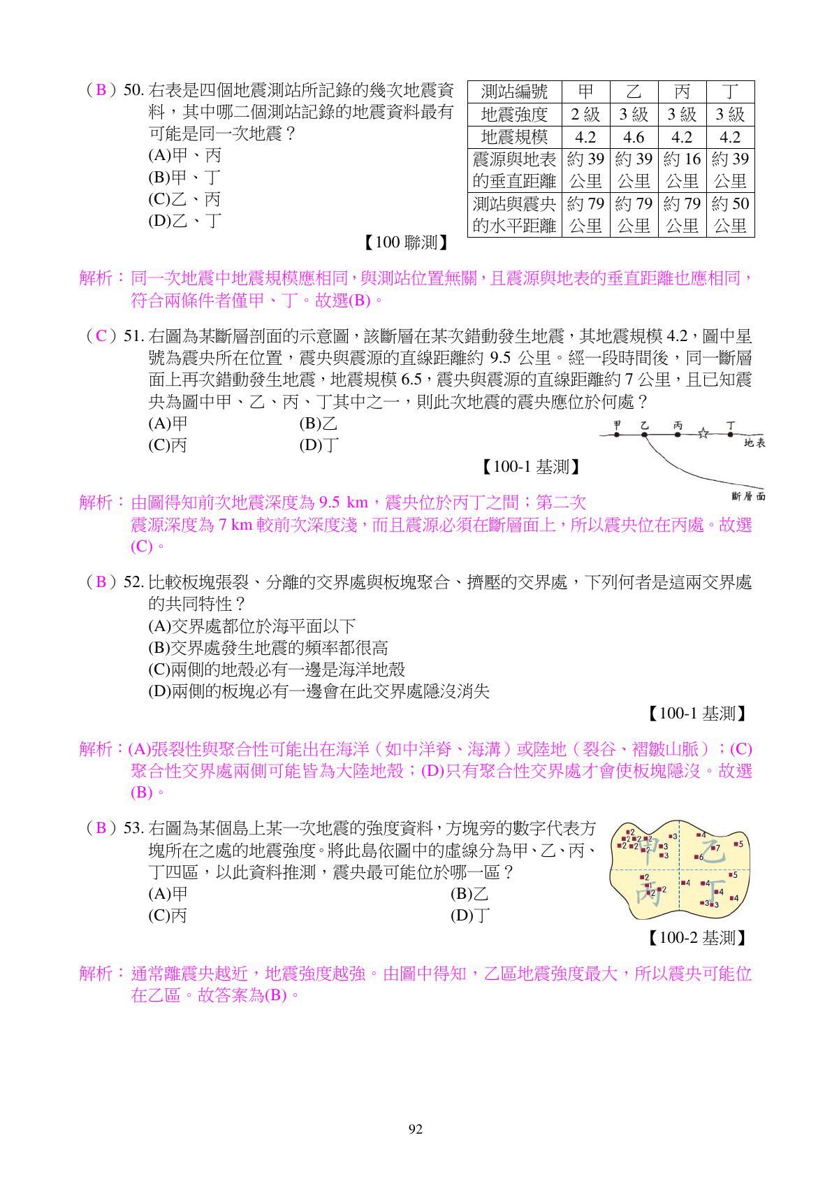 地球的構造與板塊 第14頁