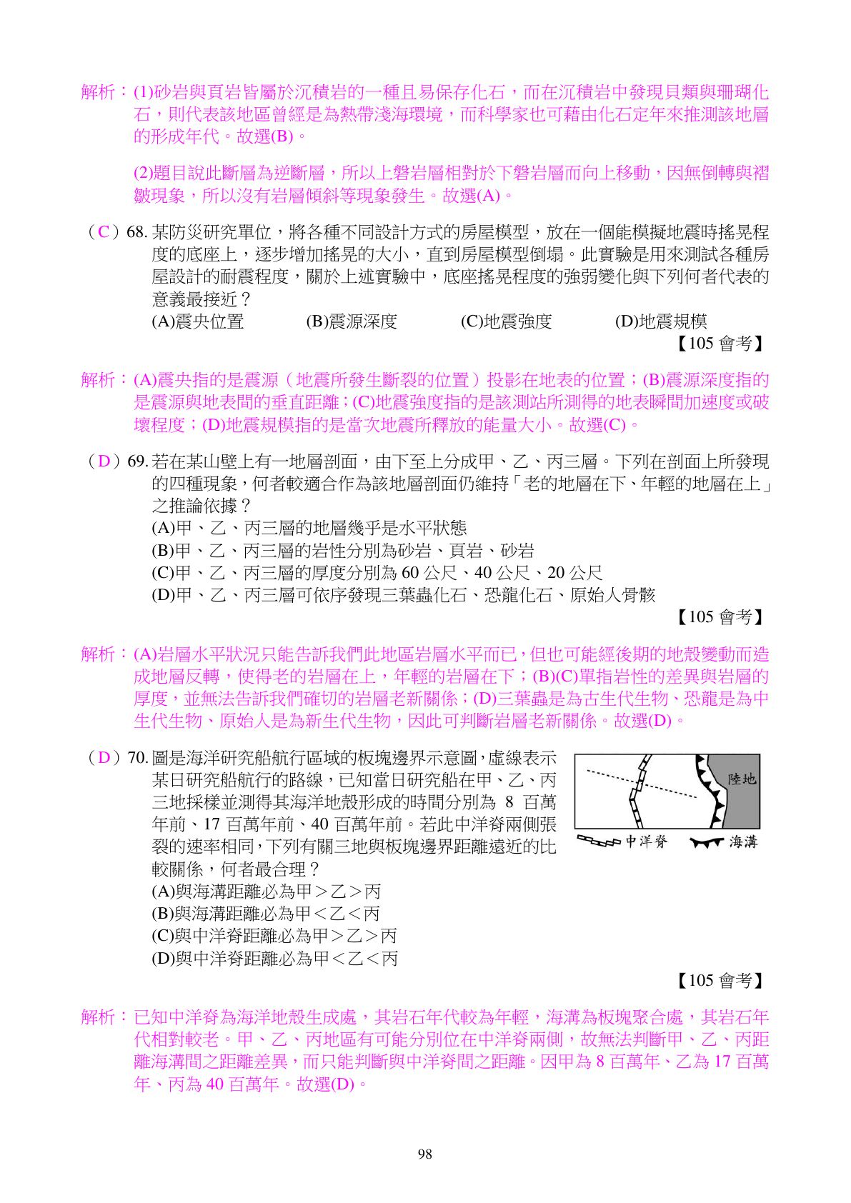 地球的構造與板塊 第20頁