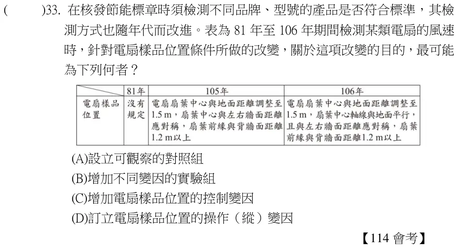 第33題題目