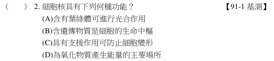 第2題題目