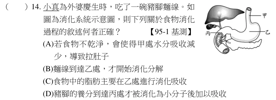 第14題題目