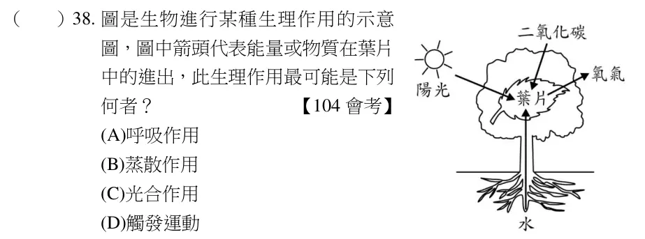 第38題題目