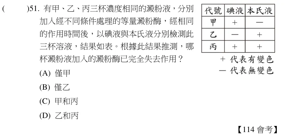 第51題題目