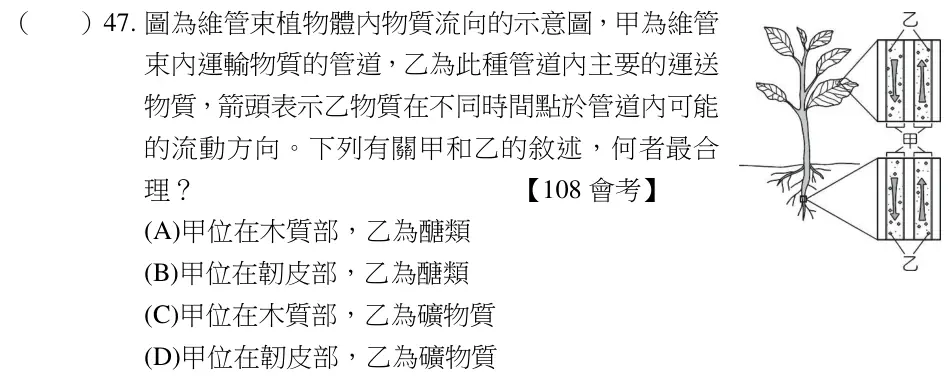 第47題題目