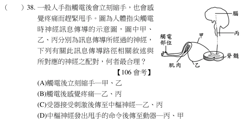 第38題題目