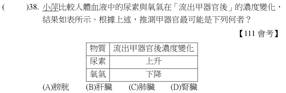 第38題題目