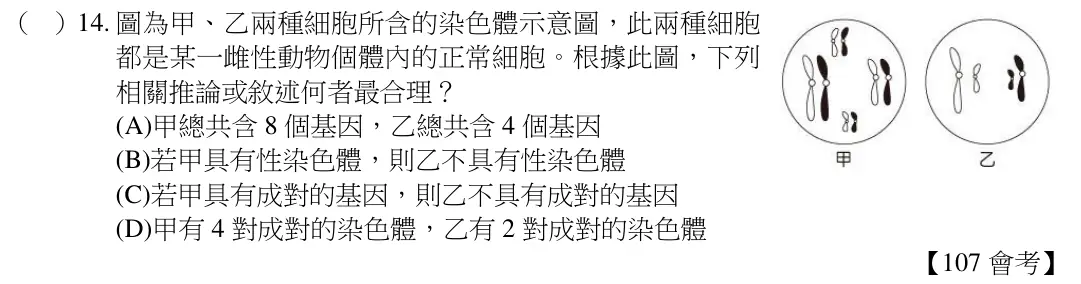 第14題題目