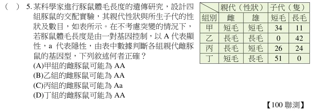 第5題題目