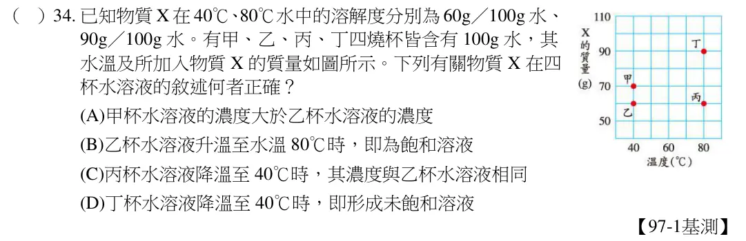 第34題題目