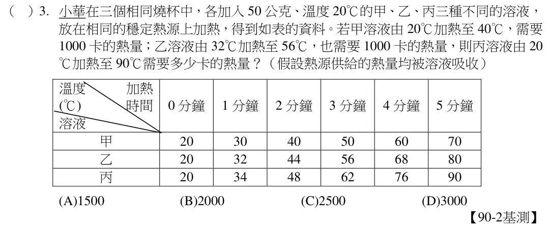 第3題題目