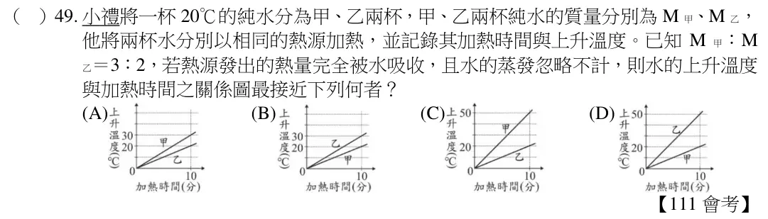 第49題題目