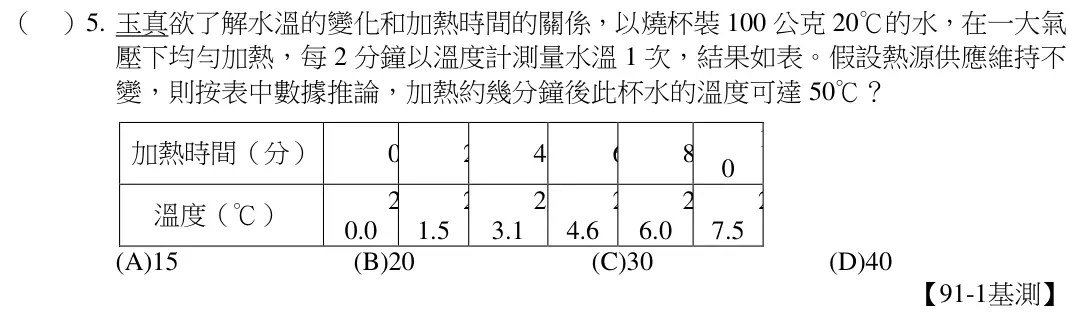 第5題題目