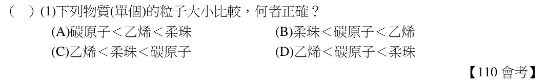 第42(1)題題目