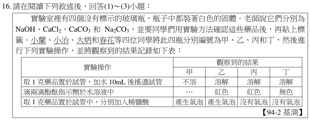 第16題題組文章