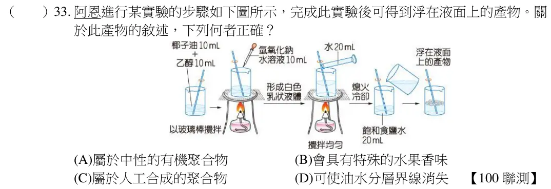 第33題題目