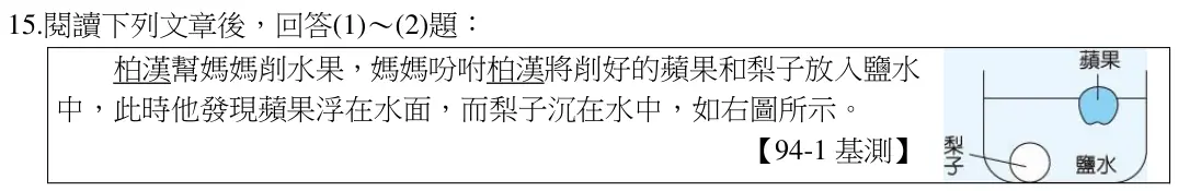 第15題題組文章