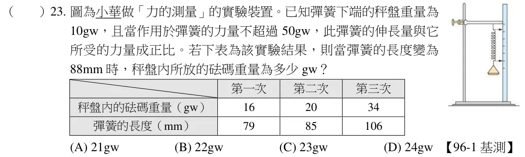 第23題題目