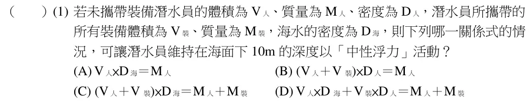 第68(1)題題目