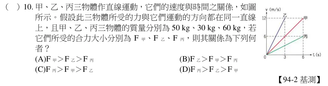 第10題題目