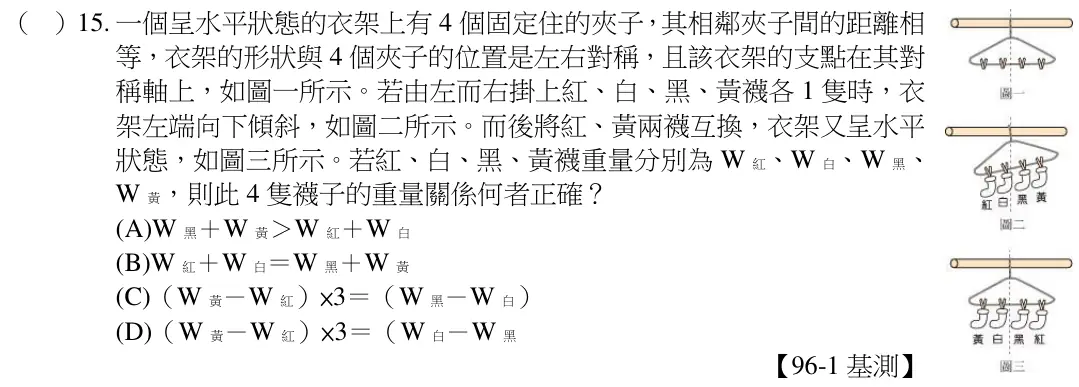 第15題題目