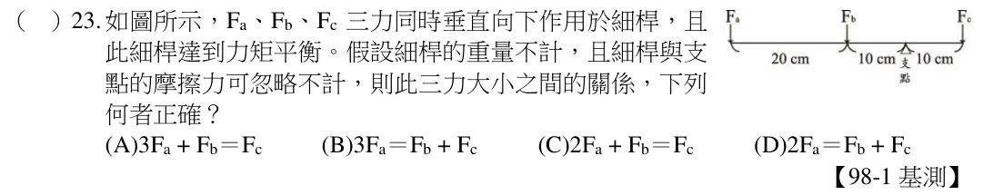 第23題題目