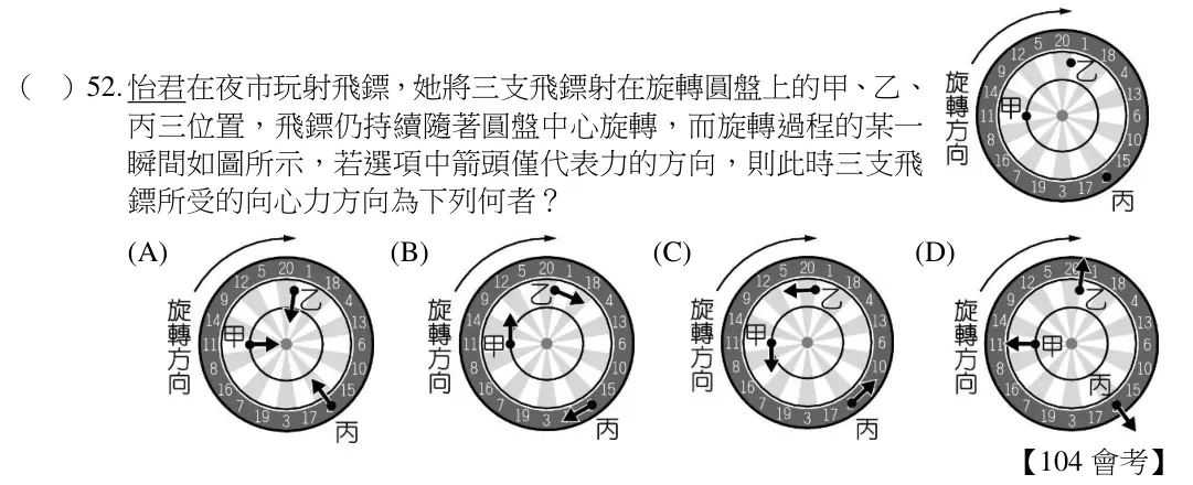 第52題題目