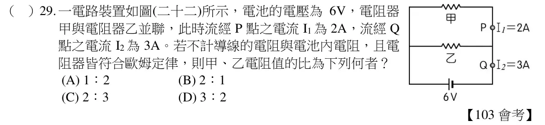 第29題題目