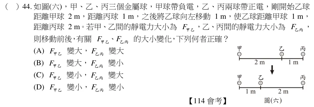 第44題題目