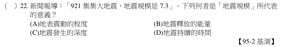 第22題題目
