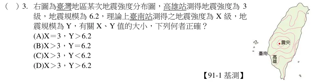 第3題題目