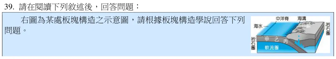第39題題組文章