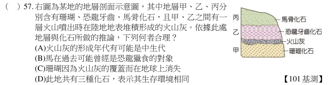 第57題題目