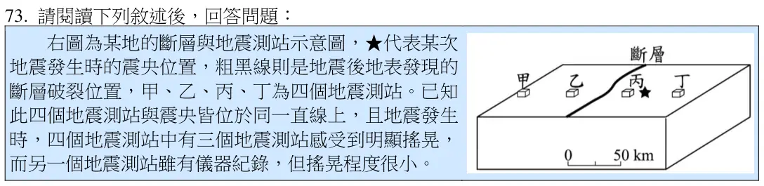 第73題題組文章
