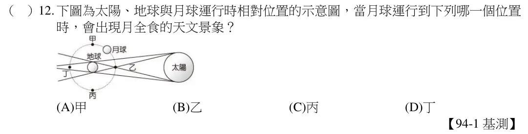 第12題題目