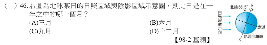 第46題題目