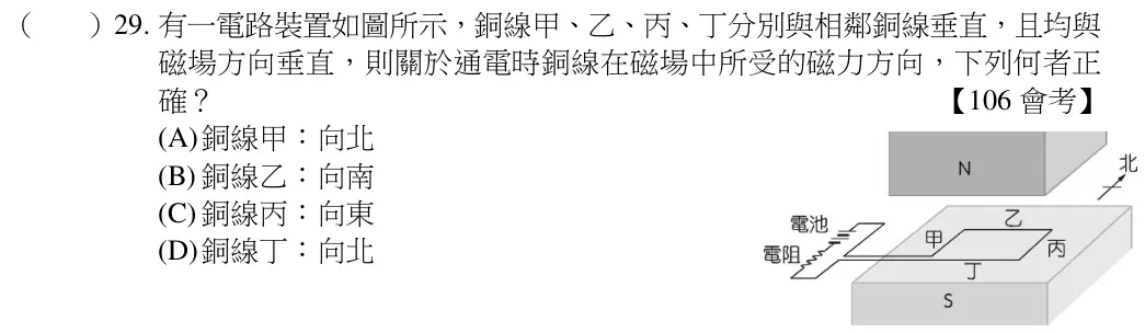 第29題題目