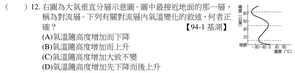 第12題題目
