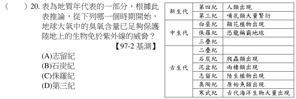 第20題題目